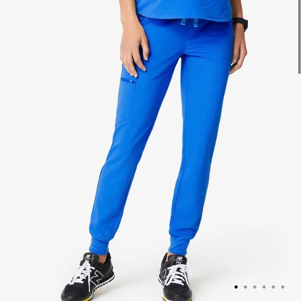 Figs royal blue xs regular joggers